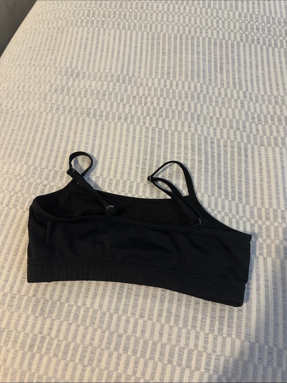 Balera Dance Performance Wear Bra Black Medium Child